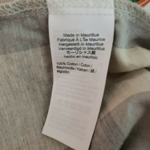 J. Crew Gray Plaid Flannel Long Sleeve - Picture 7 of 7